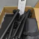 Projector Stand Tripod Adjustable, Laptop Height from 23.5 to 63.5 inches with Gooseneck Phone Holder, Floor for Office, Home, Stage, Studio, DJ Racks Holder Mount, 23.5inch-63.5inch (Black)