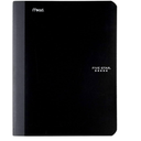 Five Star Composition Notebook, College Ruled Comp Book, Writing Journal, Lined Paper, Home School Supplies for College Students & K-12, 100 Sheets, 9-1/2" x 7-1/2", Black (72261)