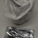 25 Pack Square Mini Cake Pans with Lids,Mini Loaf Pans with Lids,Aluminum Foil Baking Cups,Disposable Ramekins Cupcake Cups,Dessert Cups for Wedding Birthday Party Picnics,5oz (White)