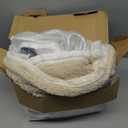 Homemate Electric Heated Blanket Twin Size - 62"x84" Heating Blanket Twin Size 1/2/4/6/8 Hours Auto-Off 10 Heat Level Over-Heat Protection Luxury Faux Fur Sherpa ETL Certification