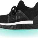 EP 01 Classic Haptic Gaming Sneaker, Men, Size 11, for Music, Movies, VR, Bluetooth, 360 Haptic Feedback, 6-Hour Battery Life, Magnetic Charge Connector, Water Resistant, Black and White, M-EP1-US-B-11