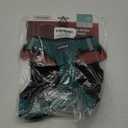 Voyager Step-in Air Dog Harness - All Weather Mesh, Reflective, No Pull Harness for Small, Medium Dogs, Cats - Secure with Hook & Loop Fastener, Buckle, Double D-Rings - Turquoise 2-Tone, XL Set of 1