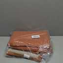 Collive Hallway Runner Rug, 2' x 6' Hand-Woven Reversible Washable Entryway Rugs, Terracotta Cotton Modern Farmhouse Laundry Room Carpet for Bathroom Sink Foyer Bedroom Fall Decor