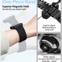 Patented Magnetic Sport Silicone Band Compatible with Apple Watch Bands 40mm 38mm 41mm 44mm 45mm 42mm 49mm Women Men, Soft Silicone Sport Loop Strap for iWatch Series 11 10 9 8 7 6 5 4 3 2 1 SE Ultra