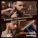Ufree Foil Shavers Electric Razor for Men, Beard Trimmer Grooming Shaving Kit, Hair Trimmer, Cordless Head Shavers for Bald Men Barber Clippers, Birthday Gifts for Him