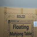 31.5" Large Floating Mahjong Table for Pool, Waterproof Thick Stable Pool Game Table, Floating Board Pool Game Tray Ideal for Friends Gatherings, Pool Summer Party, Green, 32" Large