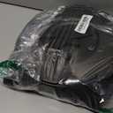 Boreeman Upgraded Collapsible Stool, Square Portable Stool, Lightweight Yet More Sturdy with Load Capacity 400lbs, Perfect for Camping Fishing Hiking BBQ (Square Black) (1 Pack)