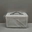 S300 - Gaming Case - Front I/O USB 3.0 Type - C Port - SFX Power Supply 100-130mm -Cable Management System - luminum Mini-ITX Motherboard Small Portable for PC (PCIe 3.0 16X Riser Cable) White