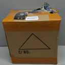 LED Moving Head Dj Lights 8 LEDs DJ Lighting RGB Beam Rotating Stage Lights Strobe & Star Effect with Sound Activated DMX 512 for Party Concert Festival Show