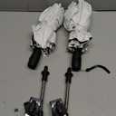 2 Pack Pool Shade Umbrella, 40" Adjustable Above Ground Pool Sunshade Canopy with Carry Bag,Patio Umbrella Use for Garden/PoolDeck/Backyard/Beach Chairs/Camp Trolley/Strollers/Golf Carts