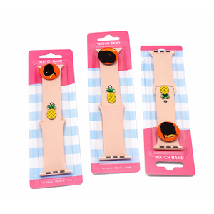 Watch Band With Charms 3pcs