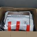 Hotel Suite Feather Down Comforter, Natural Fluffy Duvet Insert, Luxurious Hotel Collection Quilts, All Season Bedding Comforter, 100% Cotton CoverTwin Size, 68 x 88 Inch, White