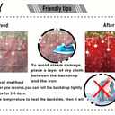 YYNXSY Fabric Red Merry Xmas Background Christmaspodcast Backdrop for Winter New Year Eve Photography Family Party Birthday Glitter Bokeh Sparkle Baby Shower Decoration Photo Booth Props 7X5FT YY-3570