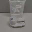 TBMax Rice Storage container 4 Lbs, Small Rice Dispenser with Measuring Cup, Grey Cereal Containers Flour Bin, Kitchen Food Storage Container and Pantry Organizers, Pet Dog Cat Food Dispenser