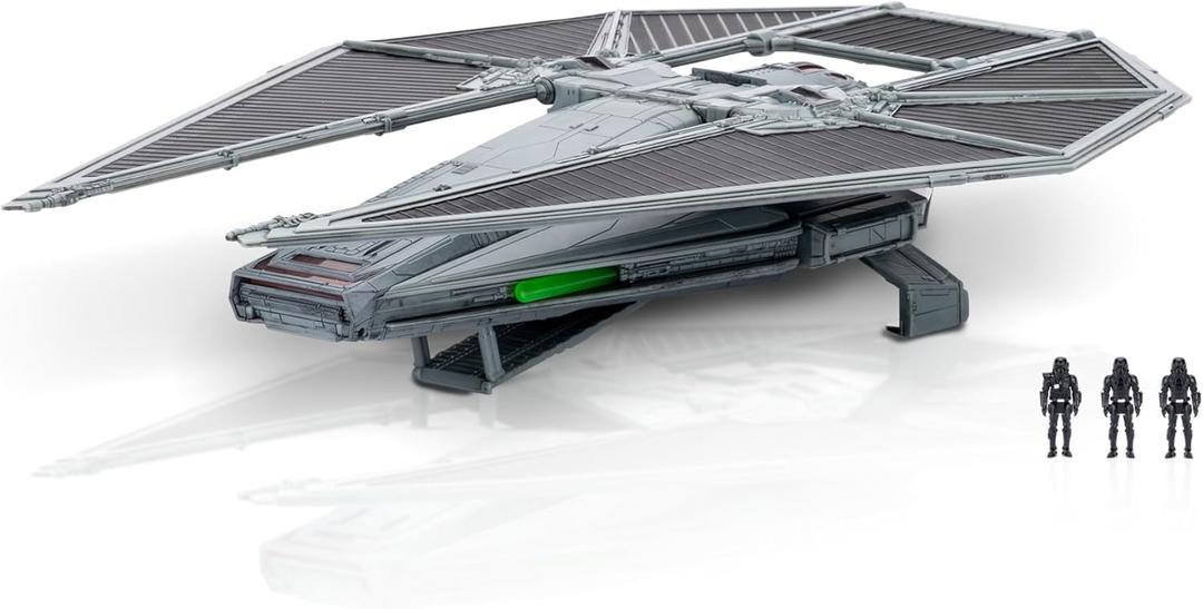 Star Wars Micro Galaxy Squadron TIE Reaper - 9-Inch Vehicle with Three 1-Inch Micro Figure Accessories