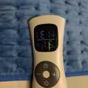 ALLJOY Electric Heating Pad for Back Pain Relief - 6 Heat Levels, 8 Timers, 24" x 12" Large Pad for Moist & Dry Heat Therapy, Abdomen Cramps, Shoulder, Leg, Arm - Blue