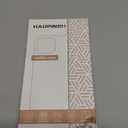 HAOPINSH for iPhone 16 Wallet Case with Card Holder, Pale Flower Pattern Back Flip Folio PU Leather Kickstand Card Slots Case for Women Girls, Double Magnetic Clasp Shockproof 6.1"