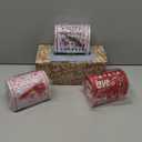 JOYIN 3 Packs Valentine Tin Mailbox for Party Favors, Classroom Prize Supplies, Greeting Cards, Exchange Gifts