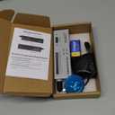 HMKIS Diamond Tester Pen, Professional Jewelry Diamond Tester with 60X Jewelry Loupe Magnifier, Diamond Selector for Novice and Expert (Non-Rechargeable) (White Grey)