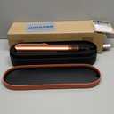 Dyson Airstrait Straightener, Wet to Dry Hair Straightener, No Heat Damage, No hot Plates, All Hair Types (Amber Silk)