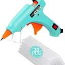 Hot Glue Gun Kit Mini: Mini Hot Glue Guns Kit with 30 Sticks Melt Glue Gun Craft for School DIY Arts Home Quick Repairs Multi-application