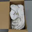 Locmeo 18 Pcs Snowflake Color Your Own Tote Bags 10 x 7 in Canvas Frozen Chirstmas Treat Bag DIY Winter Crafts Coloring Gift Totes Reusable Party Favors with Handle for Xmas Party Supplies