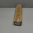 Shower Curtain Rod Adjustable 43-78 inch, 1"Diameter Spring Tension Curtain Rod No Drill, Anti-Rust Non-Slip Shower Rod, Black Shower Curtain Rod for Bathroom Tension