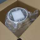 Khaki Empire Lamp Shades Set of 2, 5.9" 9.8" 6.6" Natural Linen Lampshades for Table Lamps, Small Spider Fitter Replacement Lamp Shades, Bulb Clip Adapters Included, No Assembly Required