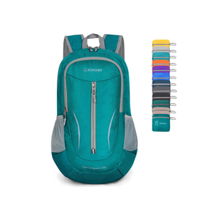 ZOMAKE Ultra Lightweight Packable Backpack 25L, Foldable Hiking Backpacks Water Resistant Small Folding Daypack for Travel(Lake Green)