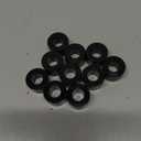 PATIKIL M10 Aluminum Spacers, 10 Pcs Metal Spacer Aluminum M10 x 3/4" OD x 1/2" L Aluminum Spacer Screw Standoff Round for 3/8" or M10 Screw Bolts