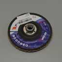 Weiler 51241 6" Tiger X Flap Disc, Conical (TY29), Phenolic Backing, 40Z, 5/8-11" Arbor Hole (Pack of 10)