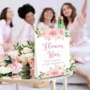 Baby Shower/Bridal Shower Flower Bar Sign-Make A Bouquet to Take on Your Way, Love is in Bloom Decorations, Bridal Shower Signs, Floral Wedding Sign (8 x 11 inch) BBS29