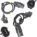 2pcs Crankshaft + Camshaft Position Sensor Kits for 2002 2003 2004 2005 2006 Kia Sorento