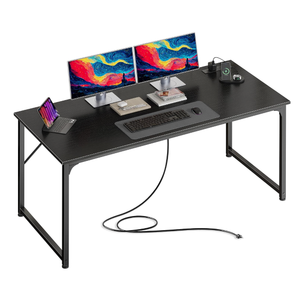 54 X 24 Inch Deeper Desk with Power Outlets