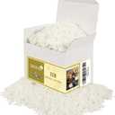 SACATR 2LB Soy Wax for Candle Making, 100% Soy Wax - Natural Candle Wax- No additives and Pure, Premium Quality Candle Wax for Candle Making