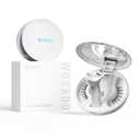 WOSADO Magnetic Eyelashes with Applicator Kit, [V17 Ice Black] Reusable Magnetic Lashes without Eyeliner, Glue-free False Lashes, Waterproof, Lightweight, Suit for Natural Makeup