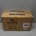 Collapsible Wagon Cart with Wheels Foldable - Folding Utility Heavy Duty Wagons Carts for Grocery Sports Garden Shopping Camping Wheelbarrows (Black, 120L)