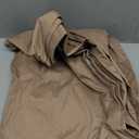 100% Blackout Shield Linen Pinch Pleated Curtains Blackout, Curtains 108 Inches Long 2 Panel Set for Bedroom/Living Room, Pinch Pleat Drapes with Hooks, 40 W x 108 L, Linen Brown