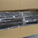 WUHUIXOZ [200 Sets - 12oz Plastic Cups with Lids and Straws, Disposable Cups for Iced Coffee, Smoothie, Milkshake, Cold Drinks - Clear