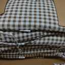 Geetery 12 Pcs Floor Pillows for Classroom Bulk Square Seating Cushions for Floor Chair School Kindergarten Reading Corner, 15.7'' Large Thick Meditation Cushions Yoga Nursery Daycare (Plaid Color)