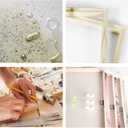 Nachic Wall Black and White Teal Waterfall Wall Art for Living Room Decor Framed Landscape Canvas Prints Painting Trees Forest Picture Artwork for Kitchen Office Home Wall Decor 12"x16" 3pcs