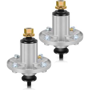 Lawn Mower Spindle for John Deere S240 X300 X304 X310 Z225 Z245 EZTrak Mandrel Assembly Replacement Part Number AM136733 AM143469 AM134292 2-Pack