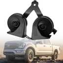 Horn Assembly Dual Note Electric Horn Level 2 with Bracket Compatible with Ford 2015-2022 F-150 2018-2022 Expedition Replaces OE # ‎‎FL3Z-13832-C FL3Z-13832-B FL3Z-13832-A