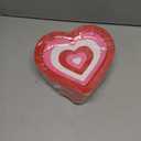 2 x 50 Pcs Valentine's Day Paper Plates Disposable Plates Red Pink Heart Shaped 8.6 x 9.3 Inch Decorative Tableware Dessert Plate for Wedding Anniversary Party Tableware Supplies