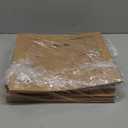 Moretoes 80pcs Brown Bakery Boxes with Window, 6x6x3 Inches Small Cookie Boxes for Treats, Pastries, Chocolate Covered Strawberries, Macarons, Cupcakes, Goodies, Donuts