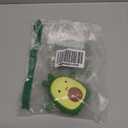 ChooKaChoo Baby Teething Toy Silicone Avocado Teething Mitten for Babies Over 3 Months Anti Dropping Wrist Hand Teethers Baby Chew Toys for Sucking Needs, BPA Free (Patent Pending)