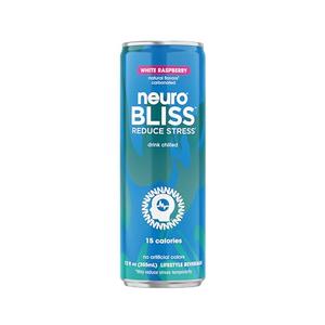 Neuro Bliss White Raspberry, 12 Fl Oz Can (Pack of 12) BB 06/03/2026