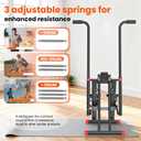 RELIFE REBUILD YOUR LIFE Stair Stepper for Home Exercise,New Version Stair Climber with Adjustable Resistance, Vertical Climber Cardio Exercise Machine for Full Body Workout, Extended Step Range