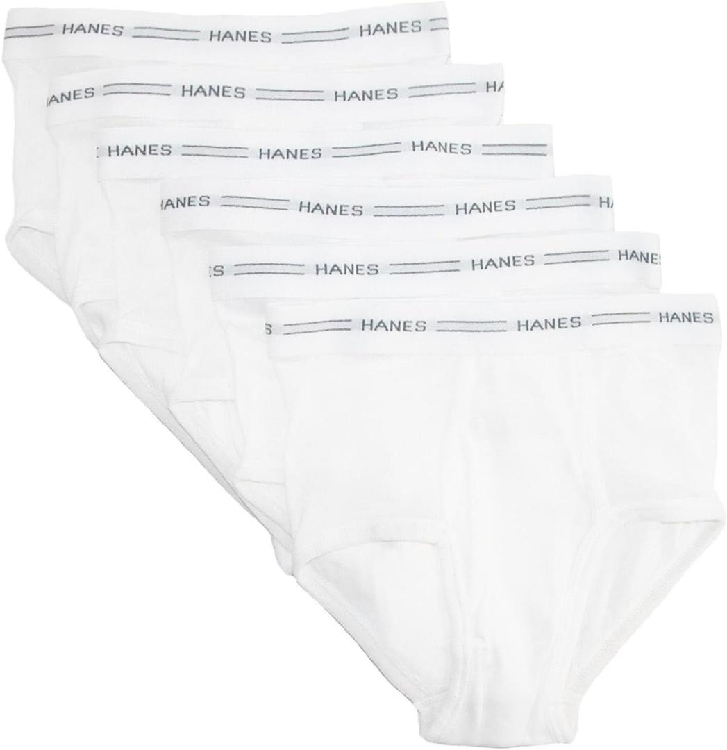 Hanes Boys' X-Temp Boxer Briefs, Moisture Wicking Breathable Underwear, Tagless, Assorted 6 Pack (Small)