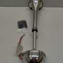 Horns 12V for Boat, Marine Boat Trumpet Horn Polished Stainless Steel Marine Horn, Low and High Tone Adjustable Trumpet Support